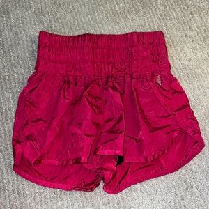 Free people movement high rise shorts